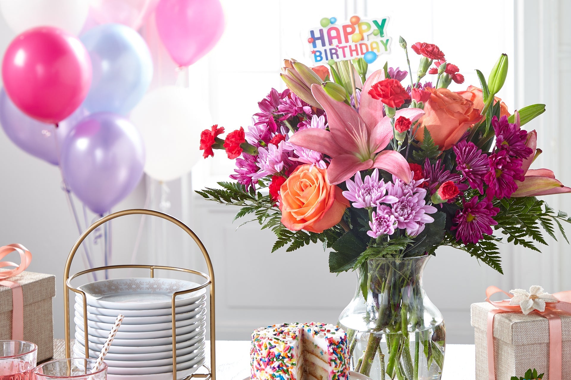 Birthday flowers in Mondovi, WI | Gehrke Floral & Greenhouses 