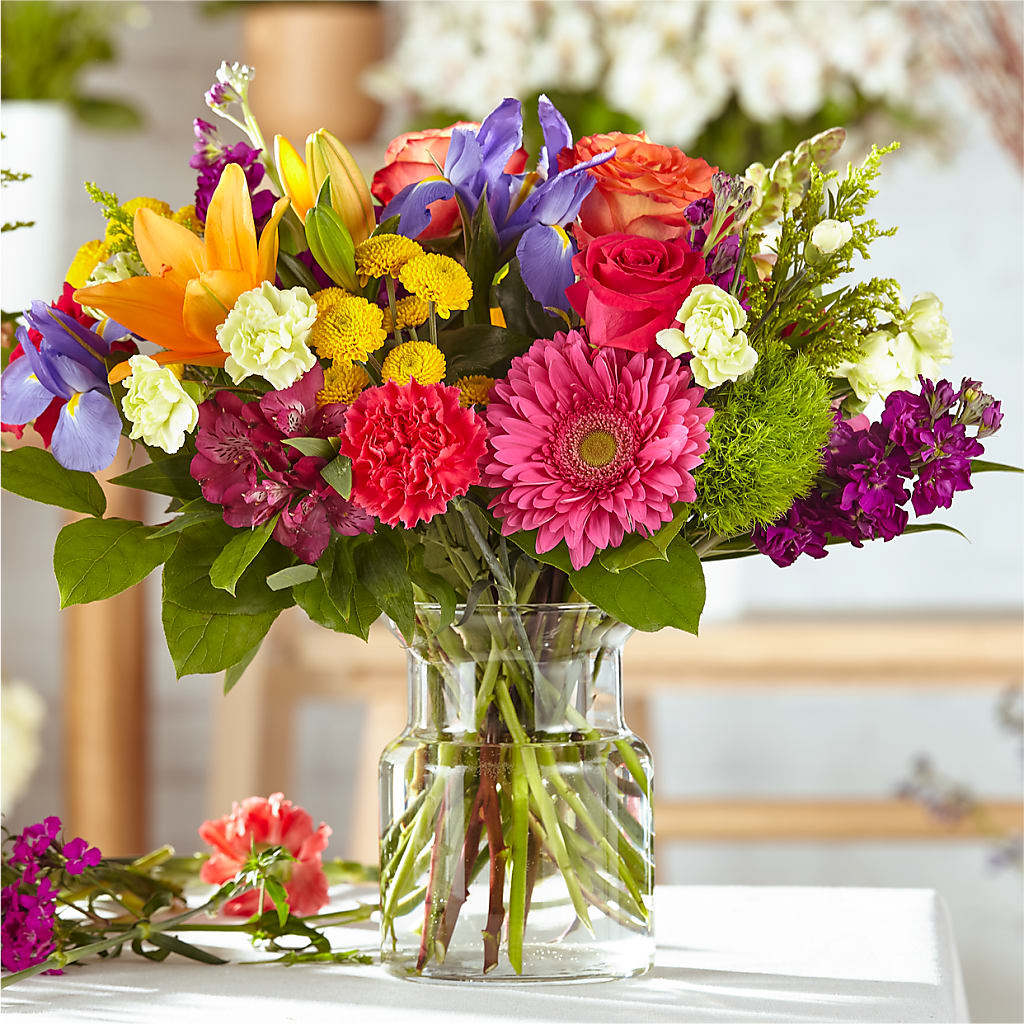Bold & Bright – A Florist Original – GEHRKE FLORAL & GREENHOUSES, Mondovi WI