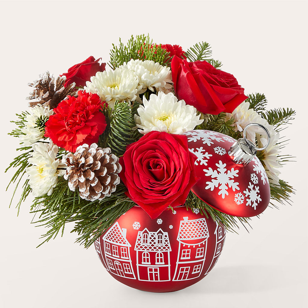 Christmas Village Ornament – GEHRKE FLORAL & GREENHOUSES, Mondovi WI
