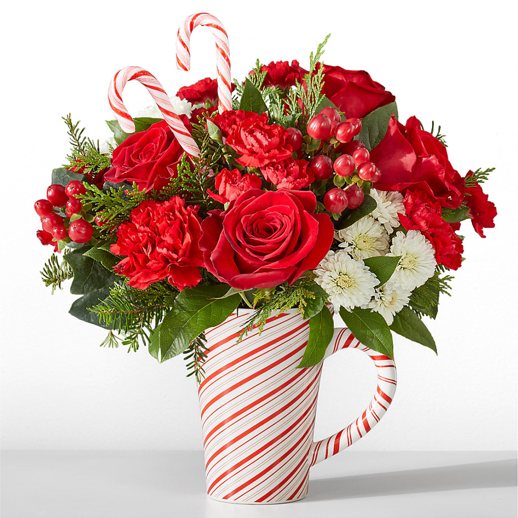 Peppermint Swirl Mug – GEHRKE FLORAL & GREENHOUSES, Mondovi WI