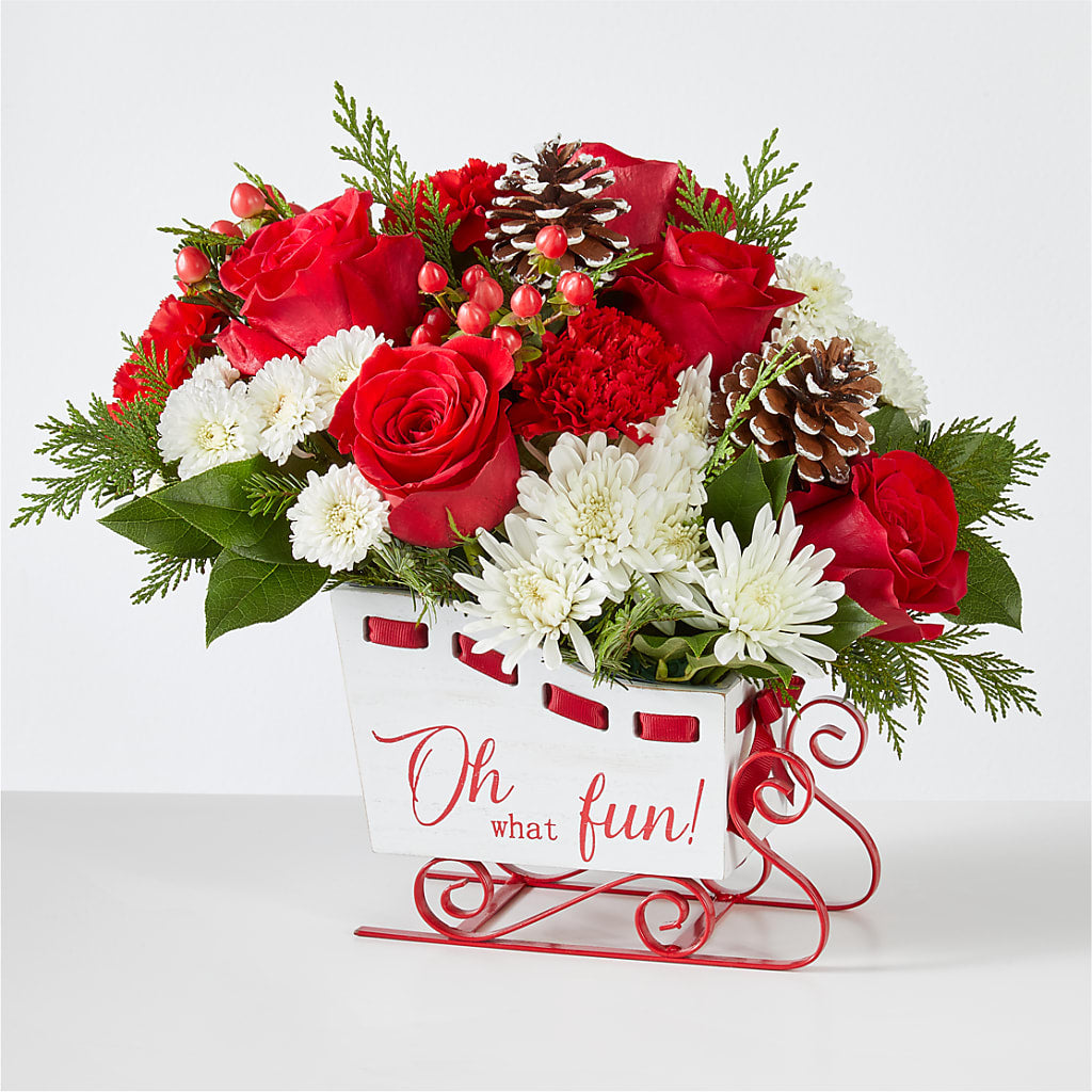 Sleigh Bells Bouquet – GEHRKE FLORAL & GREENHOUSES, Mondovi WI