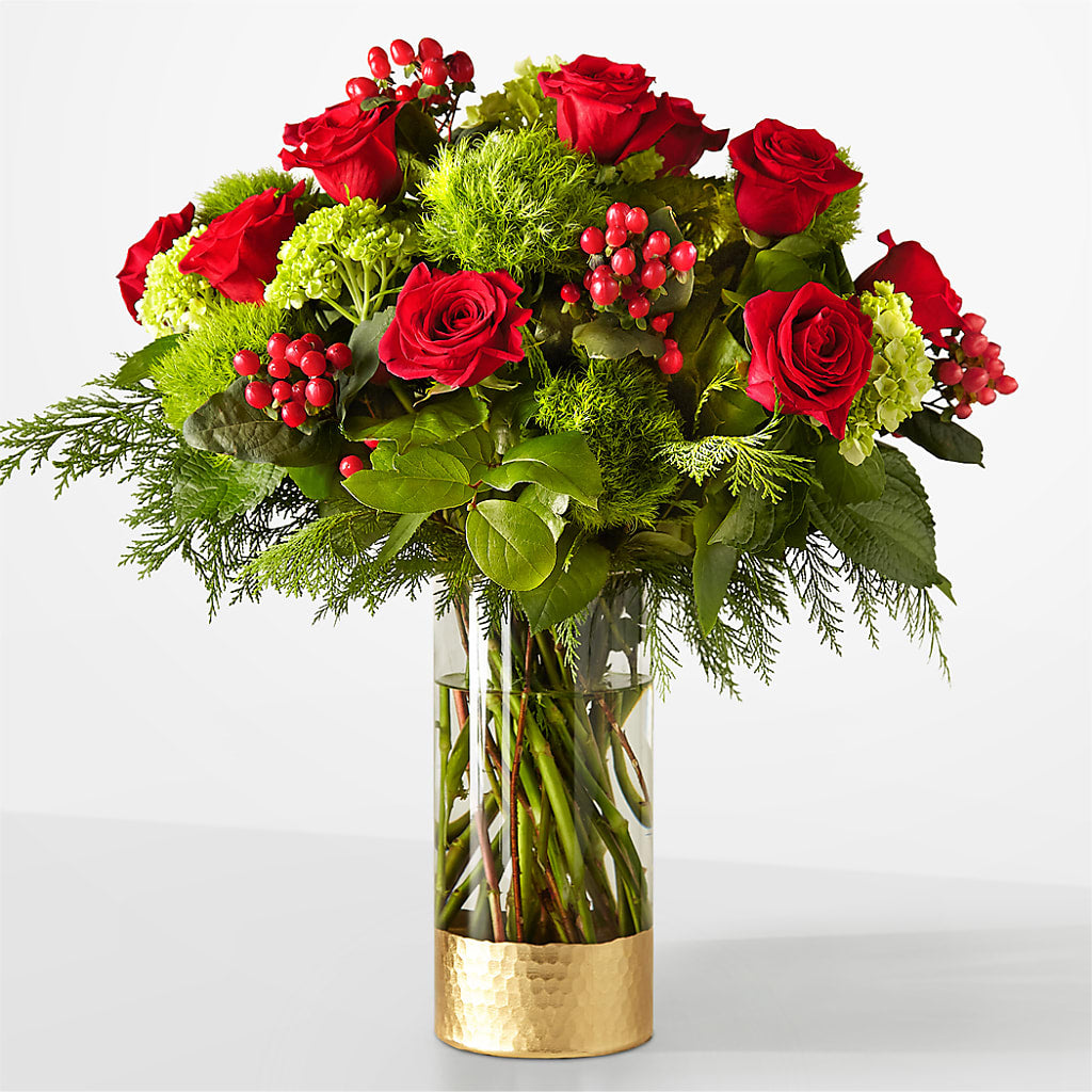 Plaid Throw Bouquet – GEHRKE FLORAL & GREENHOUSES, Mondovi WI