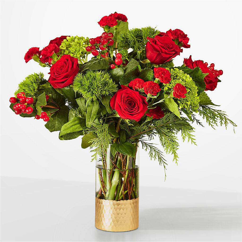 Plaid Throw Bouquet – GEHRKE FLORAL & GREENHOUSES, Mondovi WI