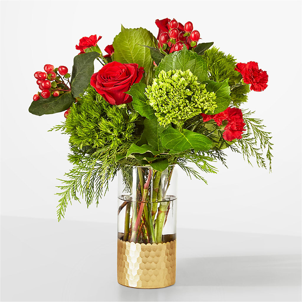 Plaid Throw Bouquet – GEHRKE FLORAL & GREENHOUSES, Mondovi WI