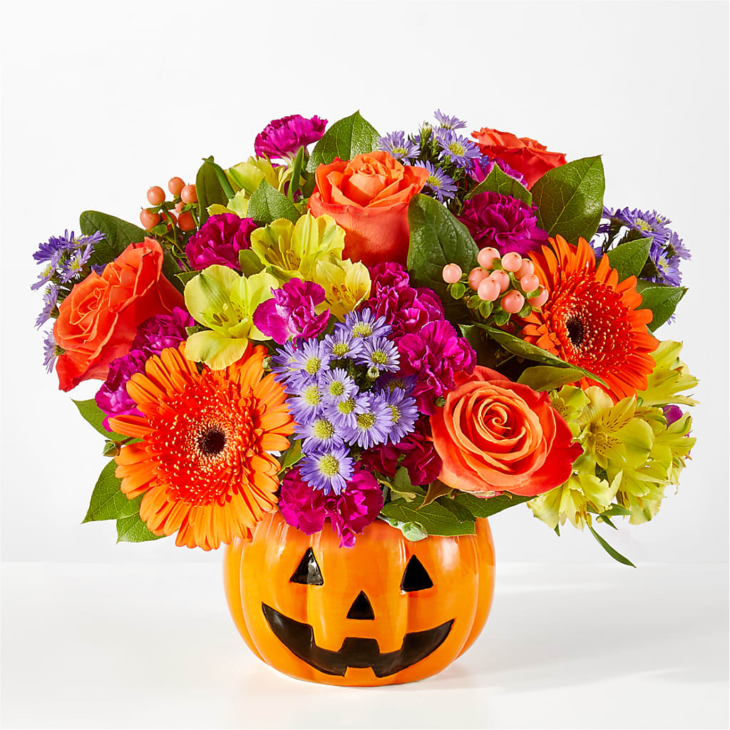 Tricks & Treats Pumpkin – GEHRKE FLORAL & GREENHOUSES, Mondovi WI