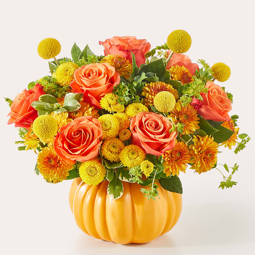 Gourdgeous Pumpkin – GEHRKE FLORAL & GREENHOUSES, Mondovi WI