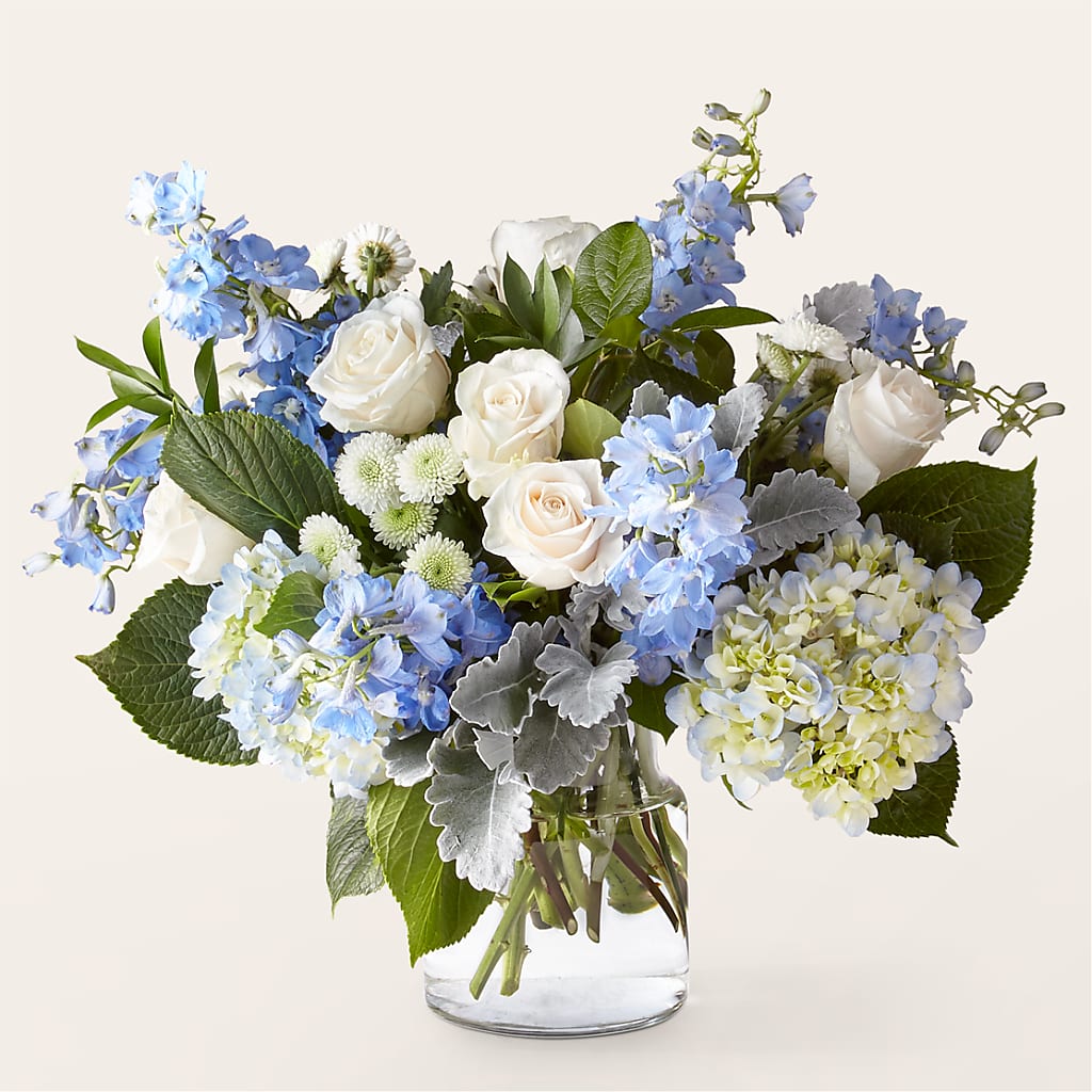 Clear Skies Bouquet – GEHRKE FLORAL & GREENHOUSES, Mondovi WI