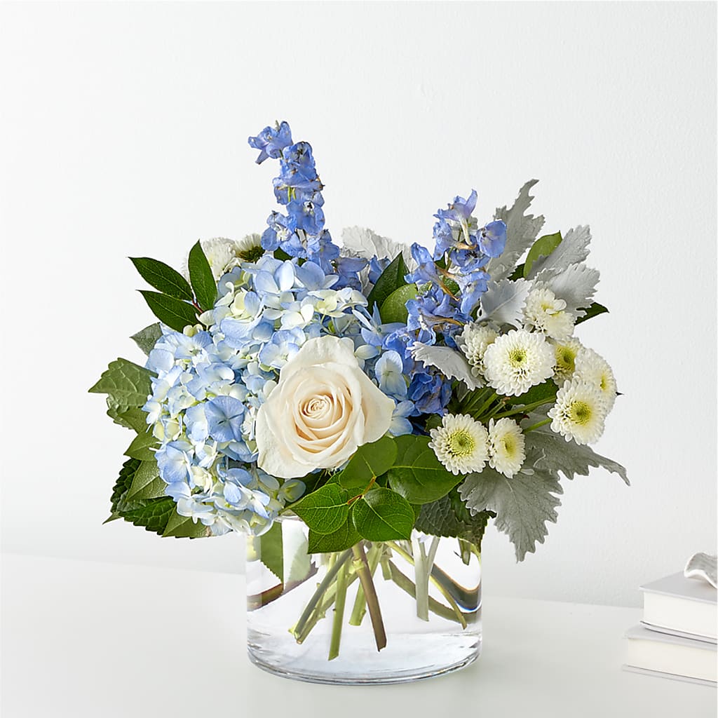 Clear Skies Bouquet – GEHRKE FLORAL & GREENHOUSES, Mondovi WI