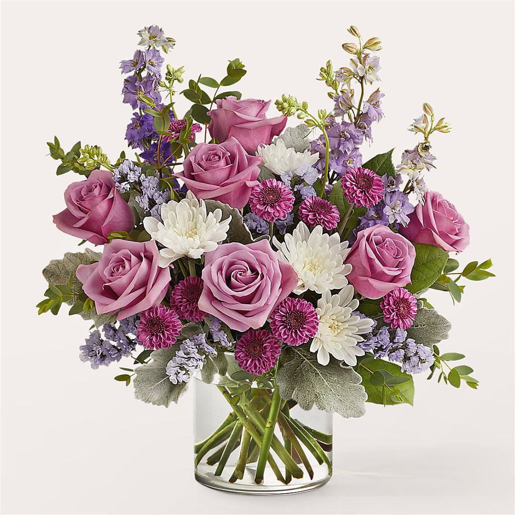 Violet Frost Bouquet – GEHRKE FLORAL & GREENHOUSES, Mondovi WI