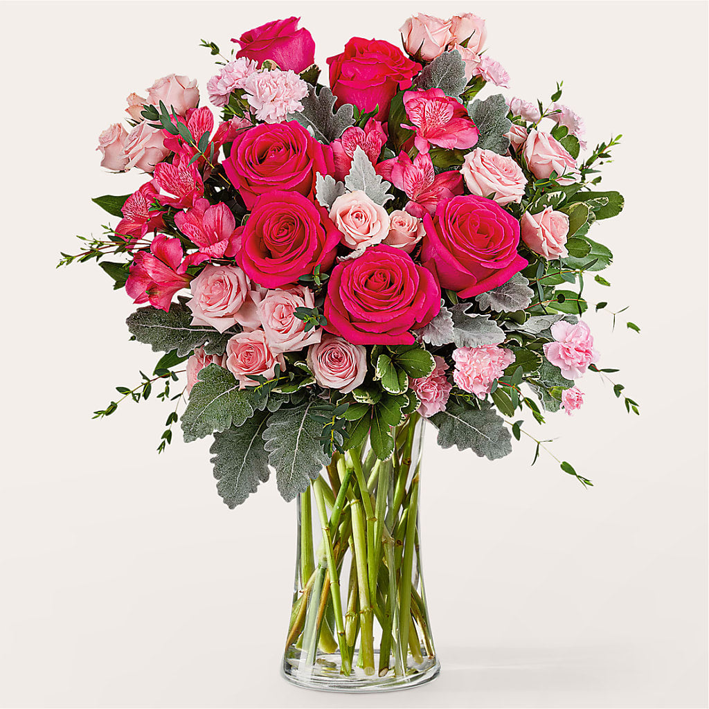 Tickled Pink Bouquet – GEHRKE FLORAL & GREENHOUSES, Mondovi WI