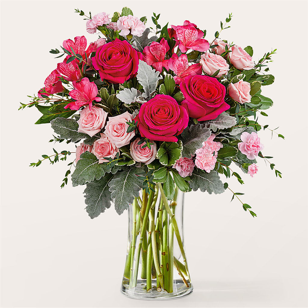 Tickled Pink Bouquet – GEHRKE FLORAL & GREENHOUSES, Mondovi WI