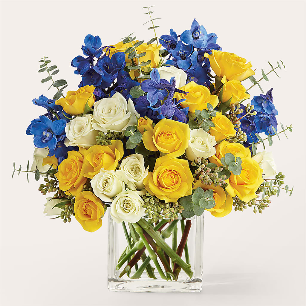 Sparkling Citrine Bouquet – GEHRKE FLORAL & GREENHOUSES, Mondovi WI