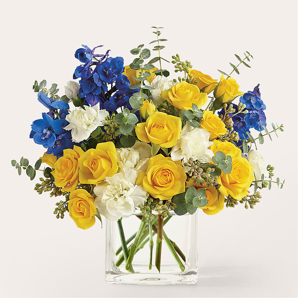 Sparkling Citrine Bouquet – GEHRKE FLORAL & GREENHOUSES, Mondovi WI