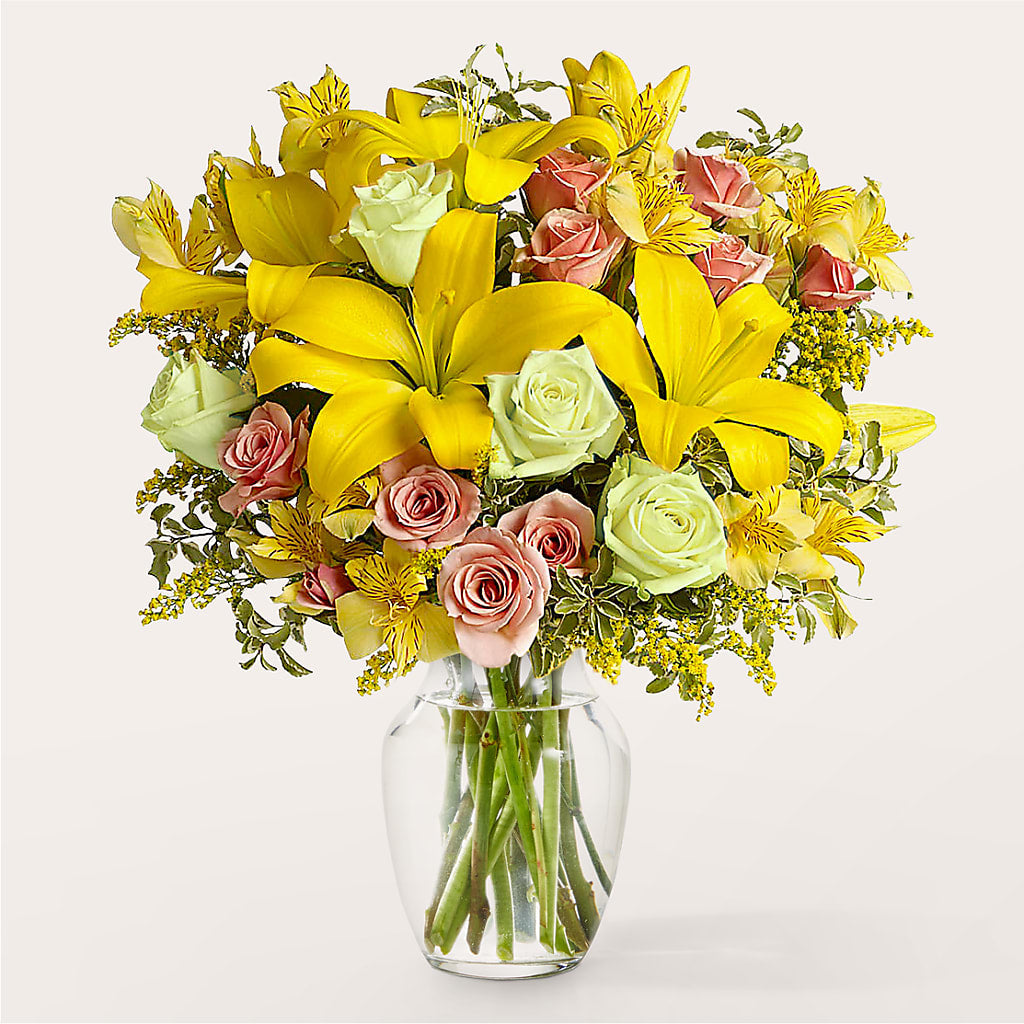 Sunburst Bouquet – GEHRKE FLORAL & GREENHOUSES, Mondovi WI