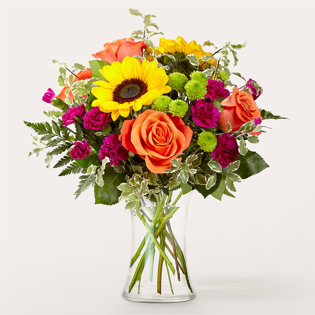 Warmth & Light Bouquet – GEHRKE FLORAL & GREENHOUSES, Mondovi WI