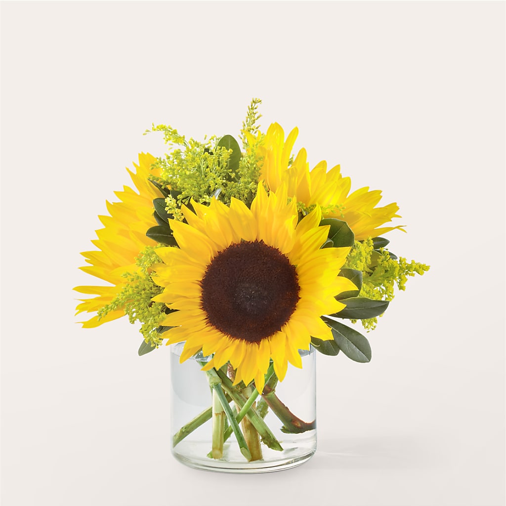 Beaming Sunflower Bouquet – GEHRKE FLORAL & GREENHOUSES, Mondovi WI