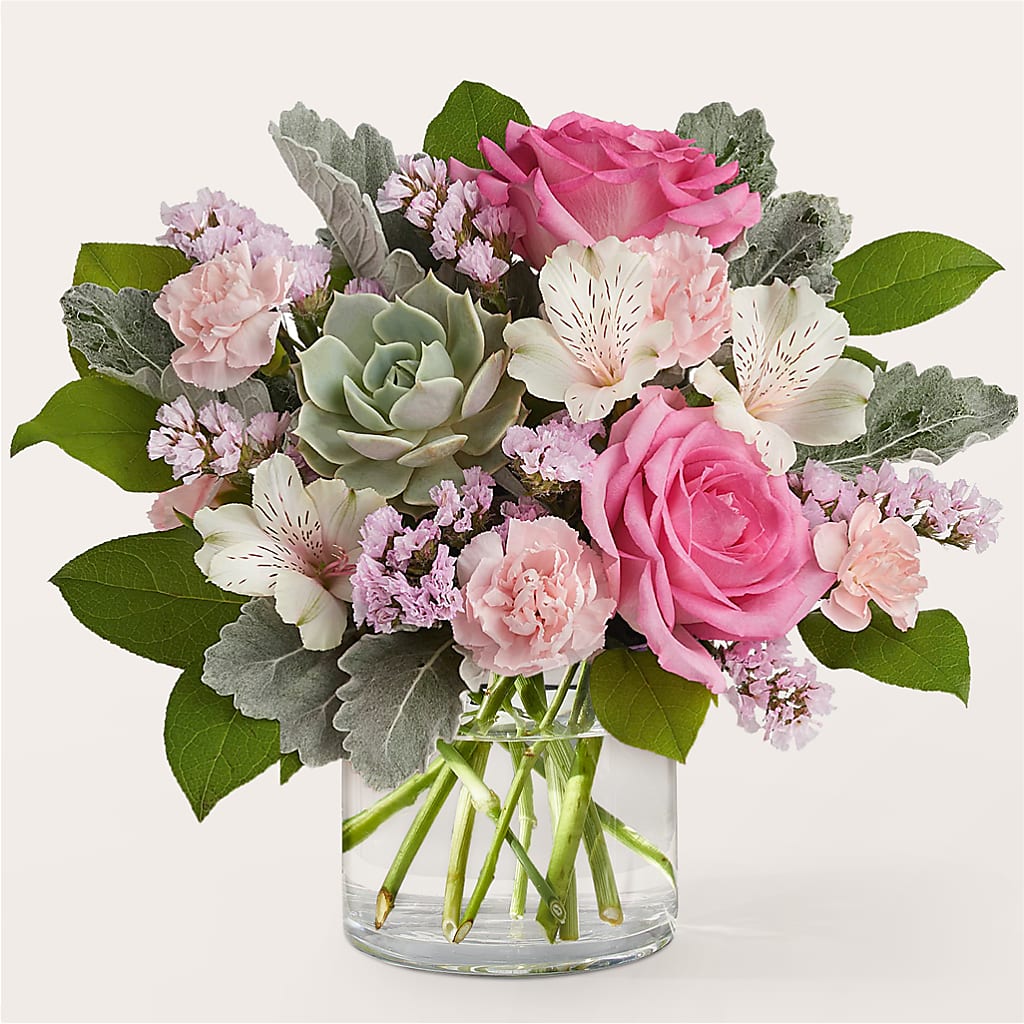 Dusty Rose Bouquet – GEHRKE FLORAL & GREENHOUSES, Mondovi WI