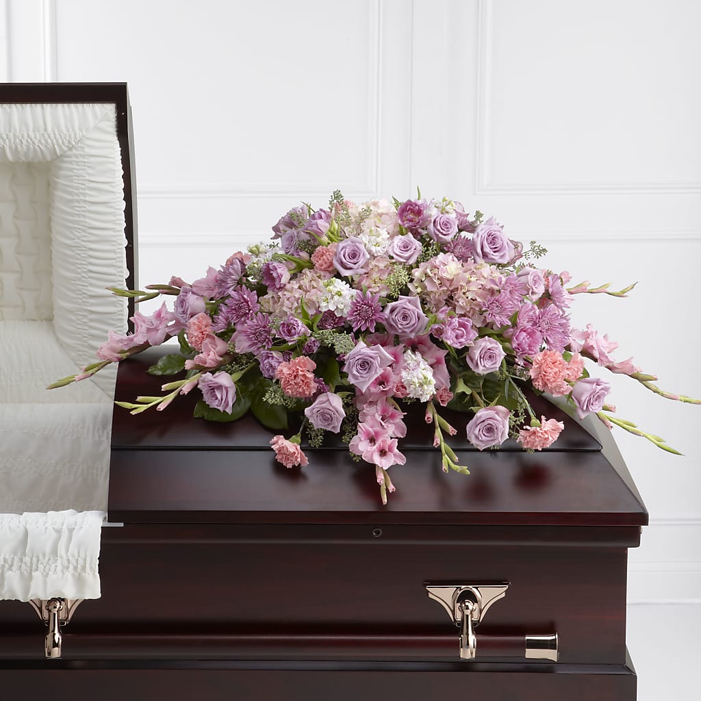 Immorata Casket Spray – GEHRKE FLORAL & GREENHOUSES, Mondovi WI