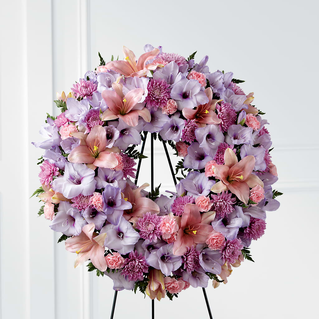Beloved Friend Wreath – GEHRKE FLORAL & GREENHOUSES, Mondovi WI