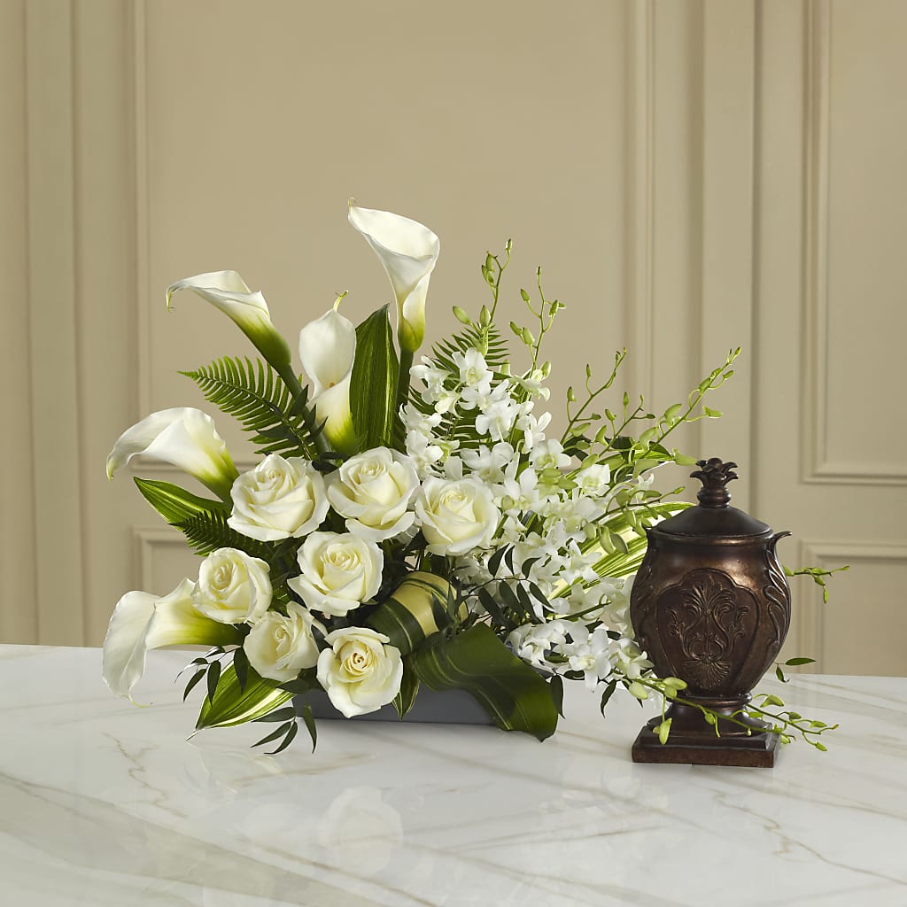 At Peace Arrangement – GEHRKE FLORAL & GREENHOUSES, Mondovi WI