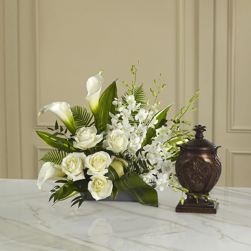At Peace Arrangement – GEHRKE FLORAL & GREENHOUSES, Mondovi WI