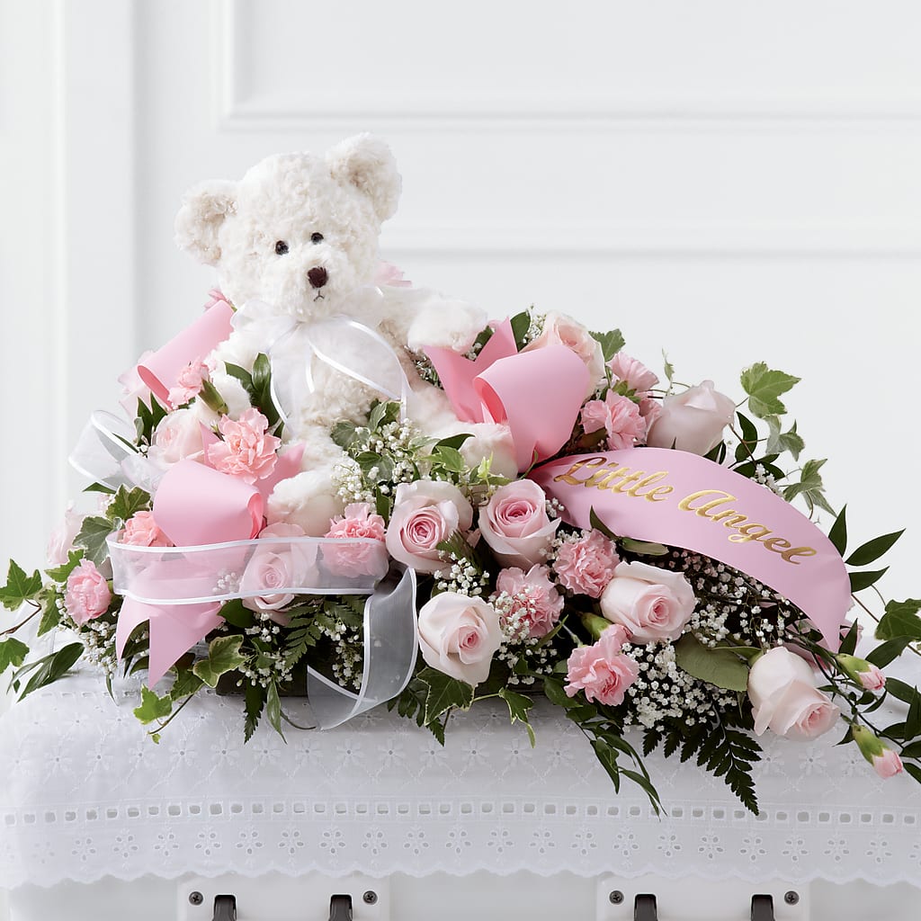 Touch of Sympathy Casket Spray – GEHRKE FLORAL & GREENHOUSES, Mondovi WI