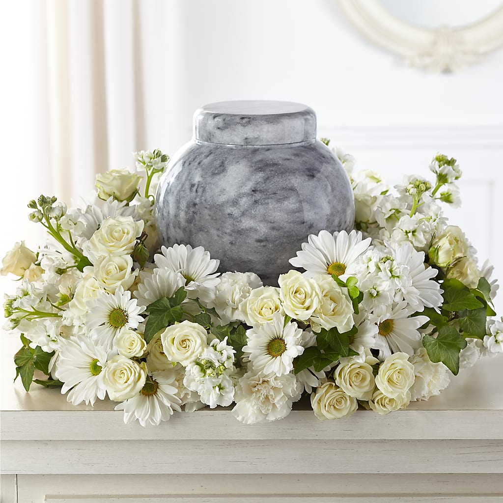 Timeless Tribute Cremation Adornment – GEHRKE FLORAL & GREENHOUSES, Mondovi WI