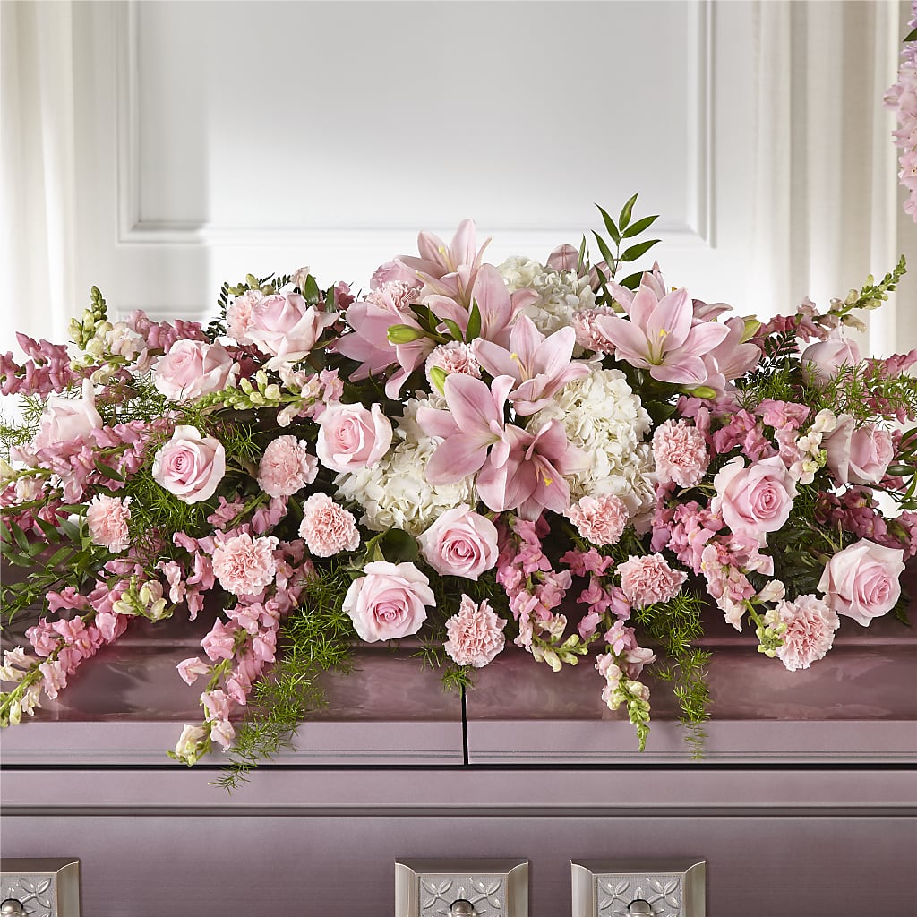 Life & Remembrance Casket Spray – GEHRKE FLORAL & GREENHOUSES, Mondovi WI