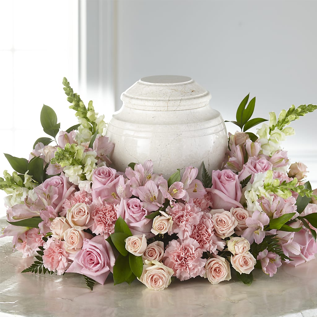 Blooms of Hope Cremation Adornment – GEHRKE FLORAL & GREENHOUSES, Mondovi WI