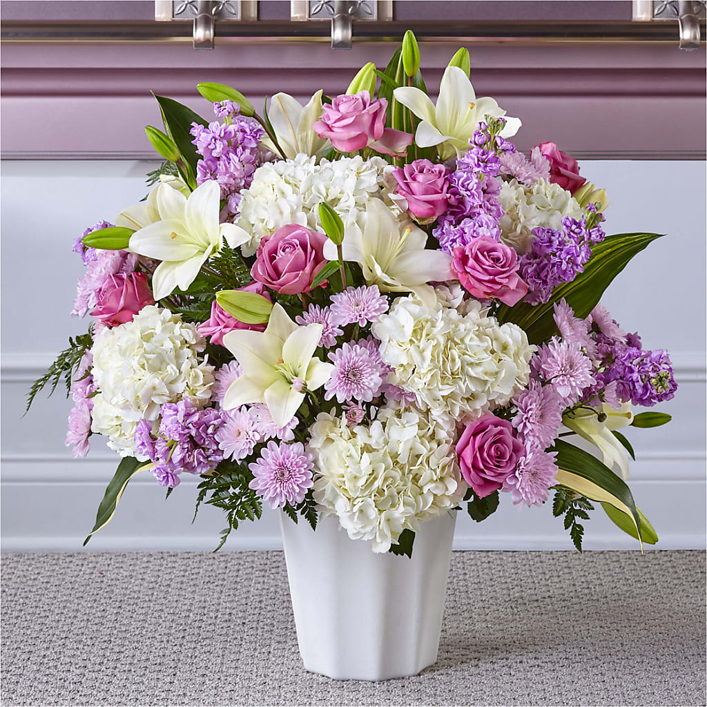 Heaven Sent Floor Basket – GEHRKE FLORAL & GREENHOUSES, Mondovi WI