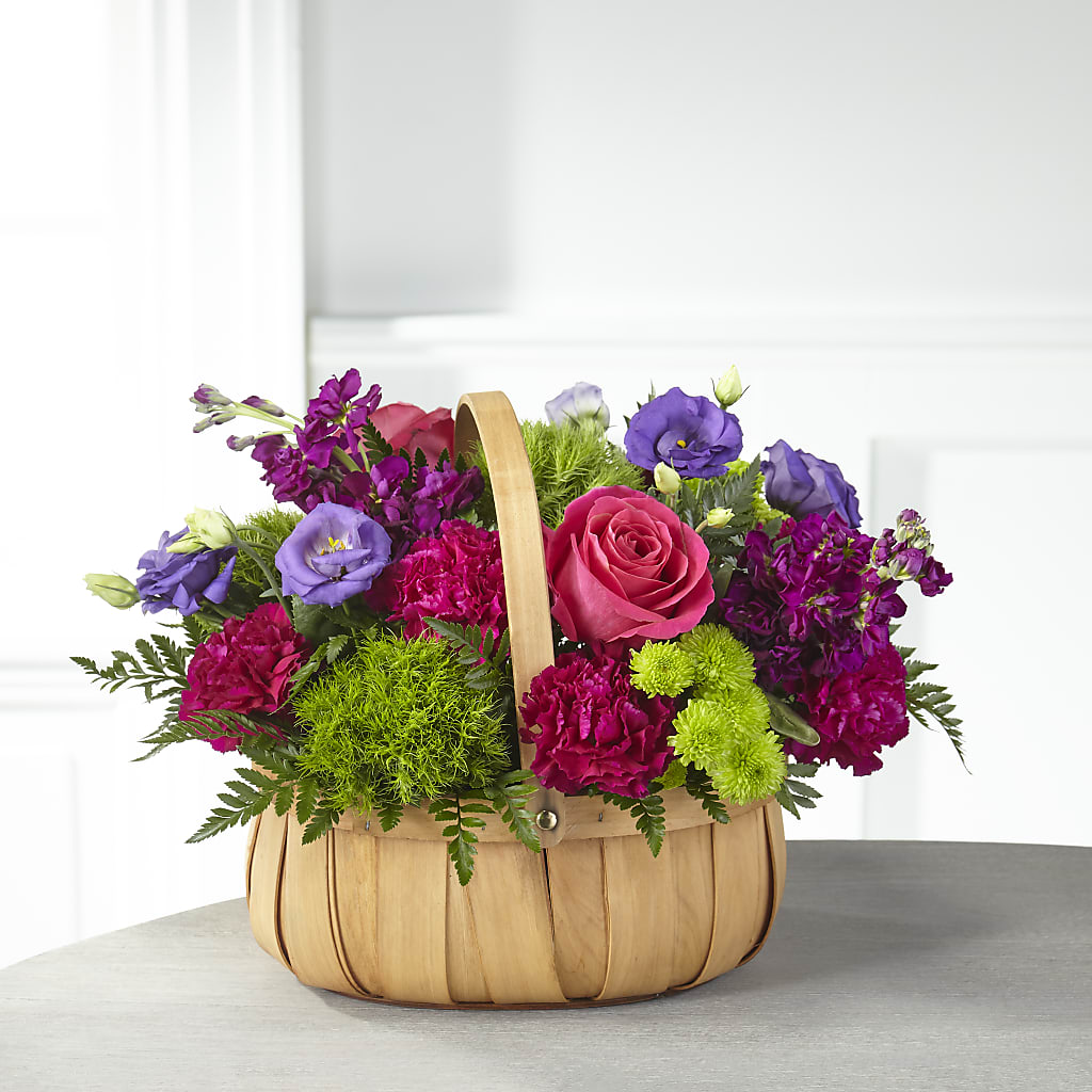 Serene Sanctuary Basket – GEHRKE FLORAL & GREENHOUSES, Mondovi WI