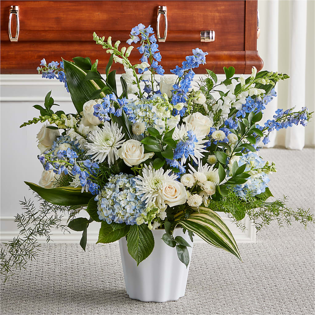 Everlasting Memories Floor Basket – GEHRKE FLORAL & GREENHOUSES, Mondovi WI