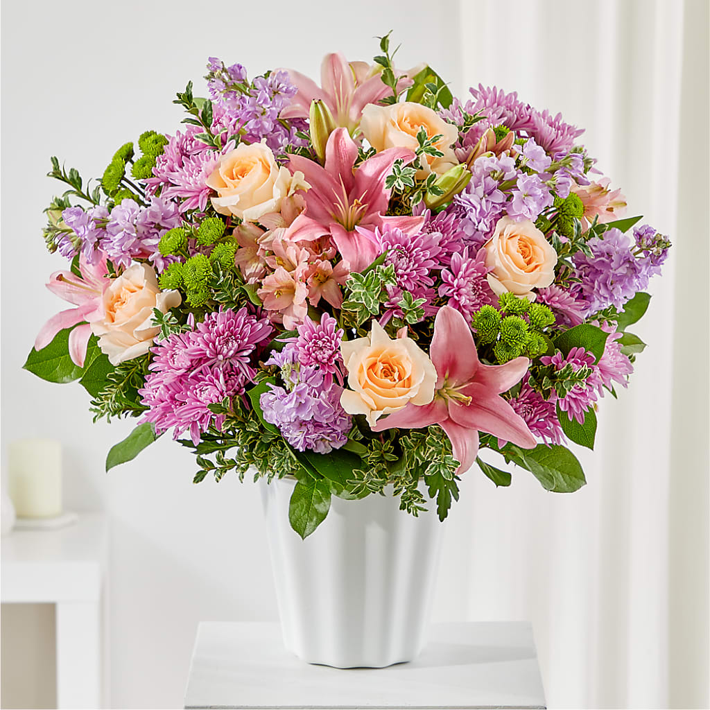 Supportive Embrace Tabletop Basket – GEHRKE FLORAL & GREENHOUSES, Mondovi WI