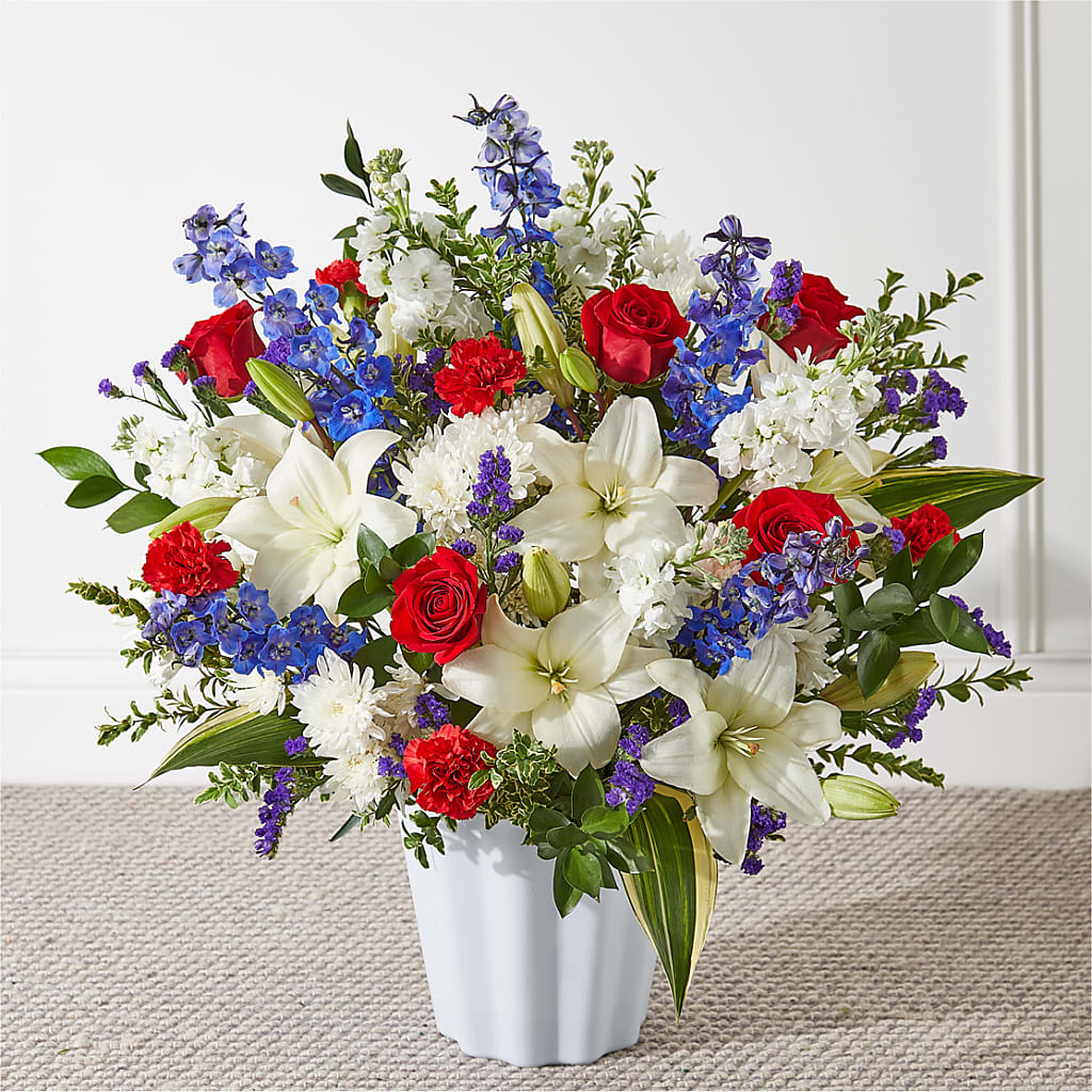 Consoled Floor Basket – GEHRKE FLORAL & GREENHOUSES, Mondovi WI