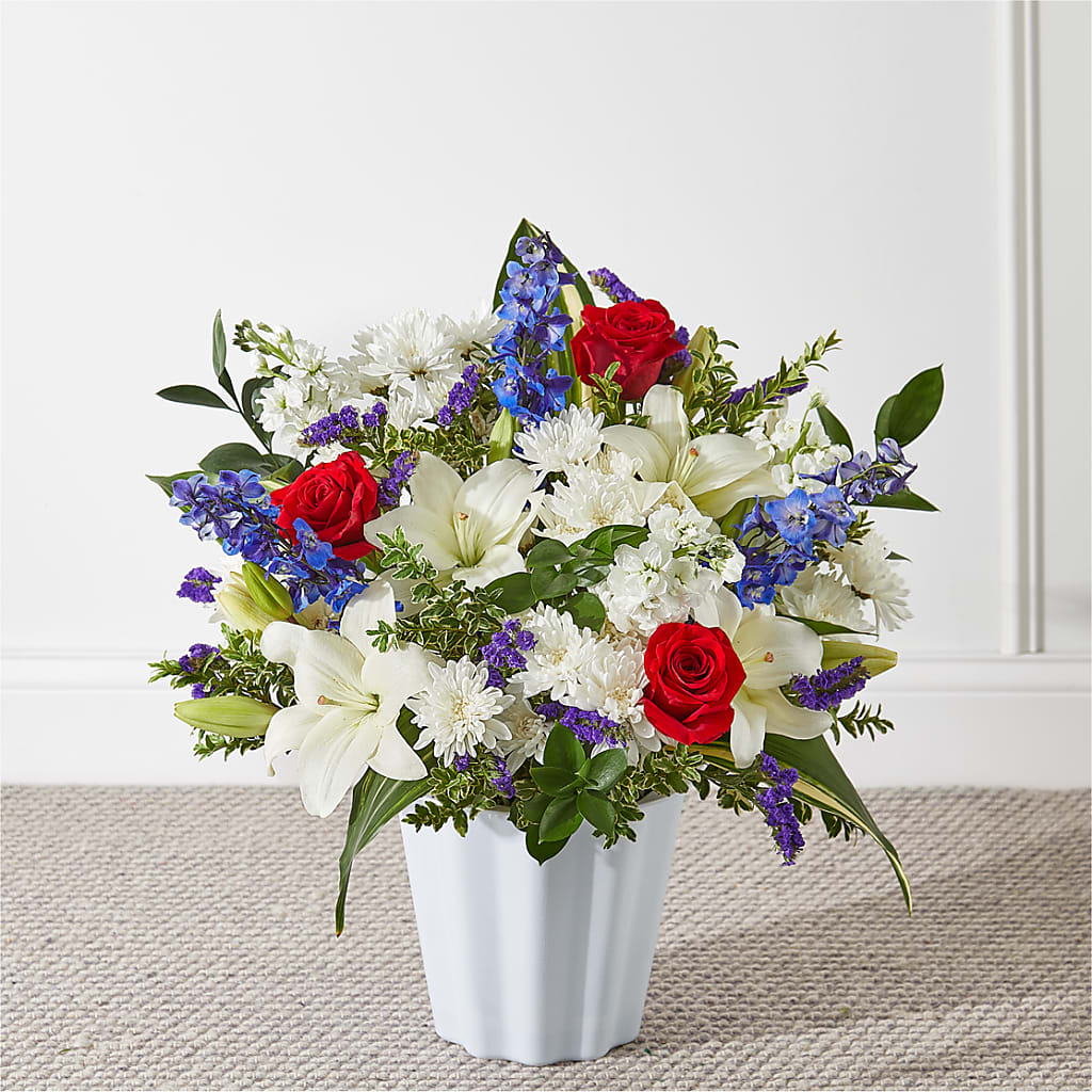 Consoled Floor Basket – GEHRKE FLORAL & GREENHOUSES, Mondovi WI