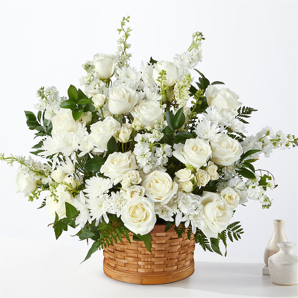 Heartfelt Condolences Arrangement – GEHRKE FLORAL & GREENHOUSES, Mondovi WI
