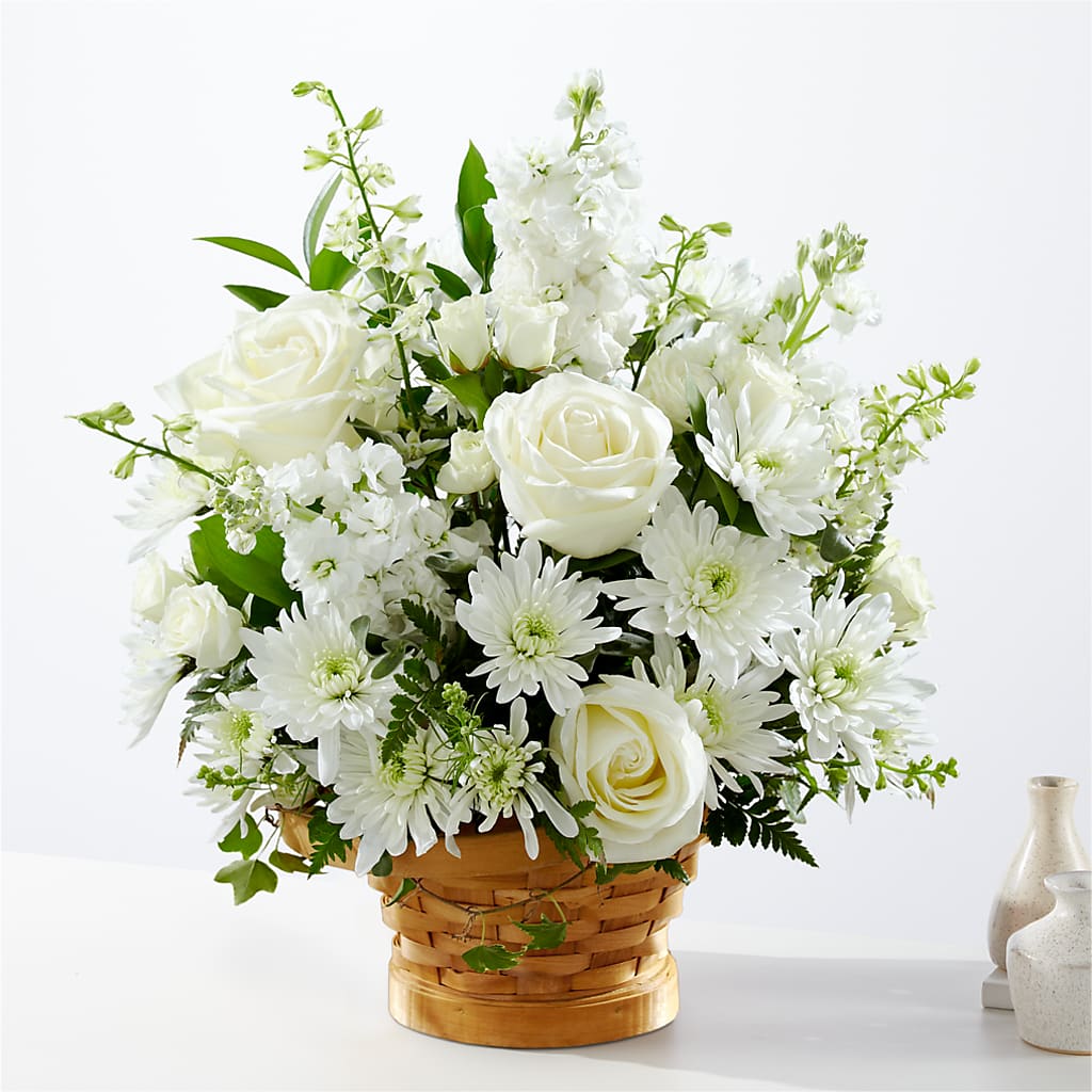 Heartfelt Condolences Arrangement – GEHRKE FLORAL & GREENHOUSES, Mondovi WI