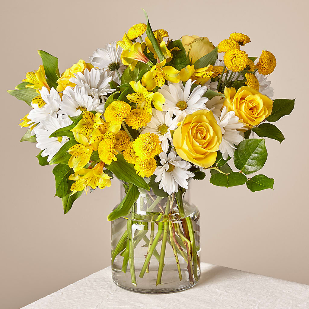 Sunny Sentiments Bouquet – GEHRKE FLORAL & GREENHOUSES, Mondovi WI