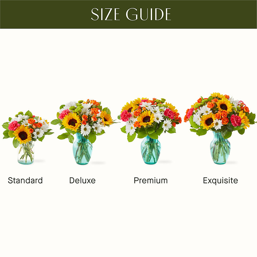 Sun-drenched Blooms Bouquet – GEHRKE FLORAL & GREENHOUSES, Mondovi WI