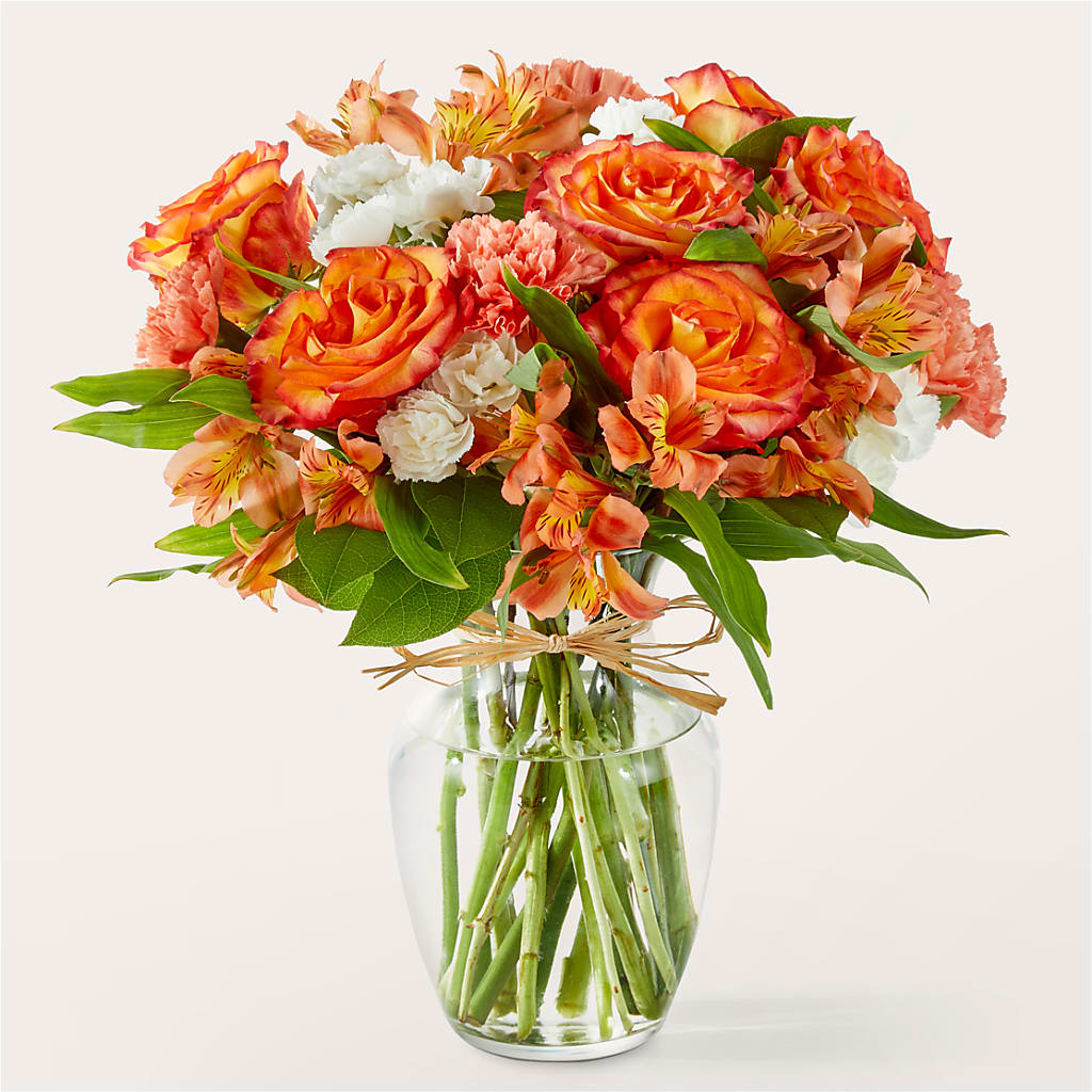 Apricot Glow Bouquet – GEHRKE FLORAL & GREENHOUSES, Mondovi WI