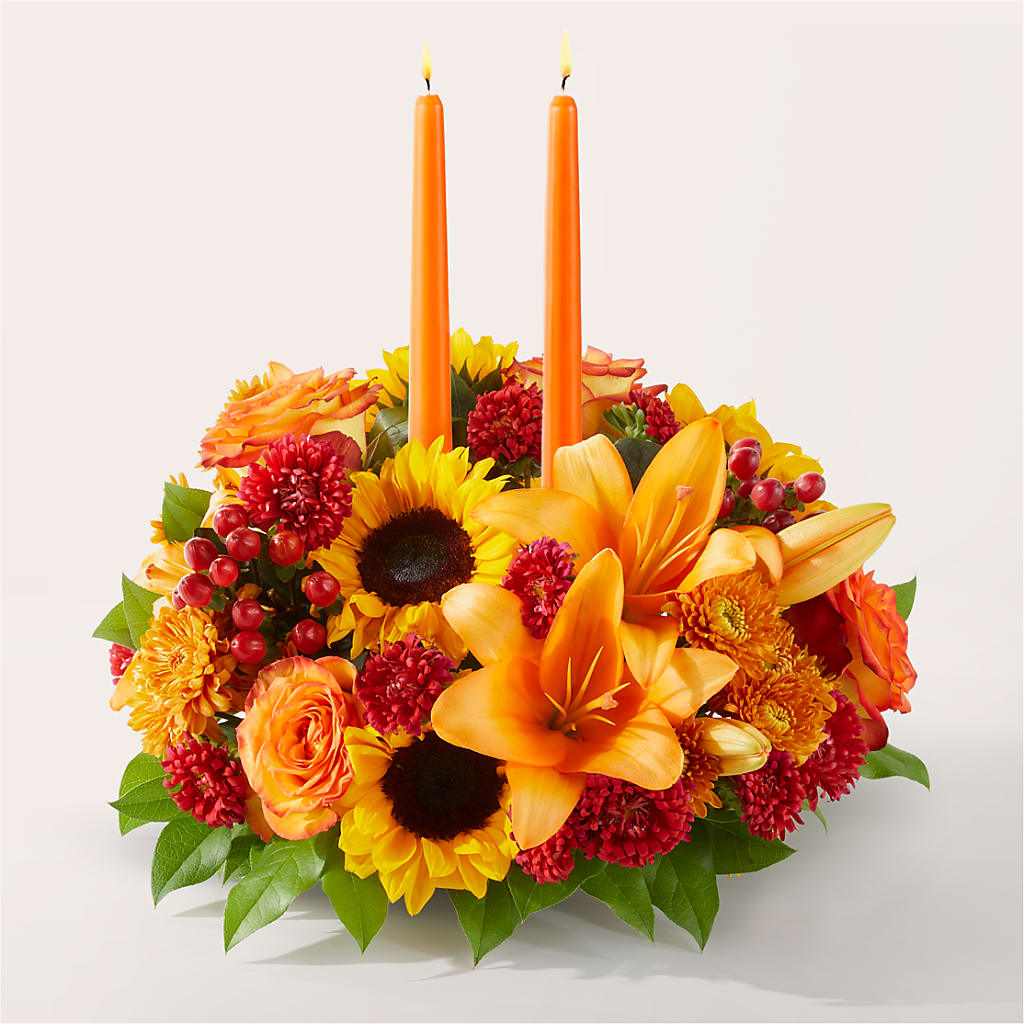 Grateful Centerpiece – GEHRKE FLORAL & GREENHOUSES, Mondovi WI