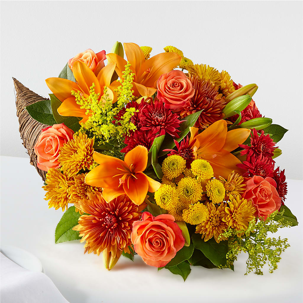 Feast of Color Cornucopia – GEHRKE FLORAL & GREENHOUSES, Mondovi WI