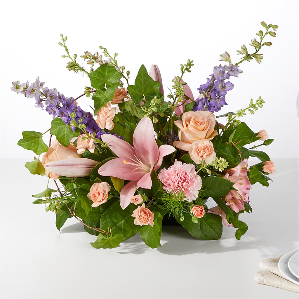 Blossom Time Centerpiece – GEHRKE FLORAL & GREENHOUSES, Mondovi WI