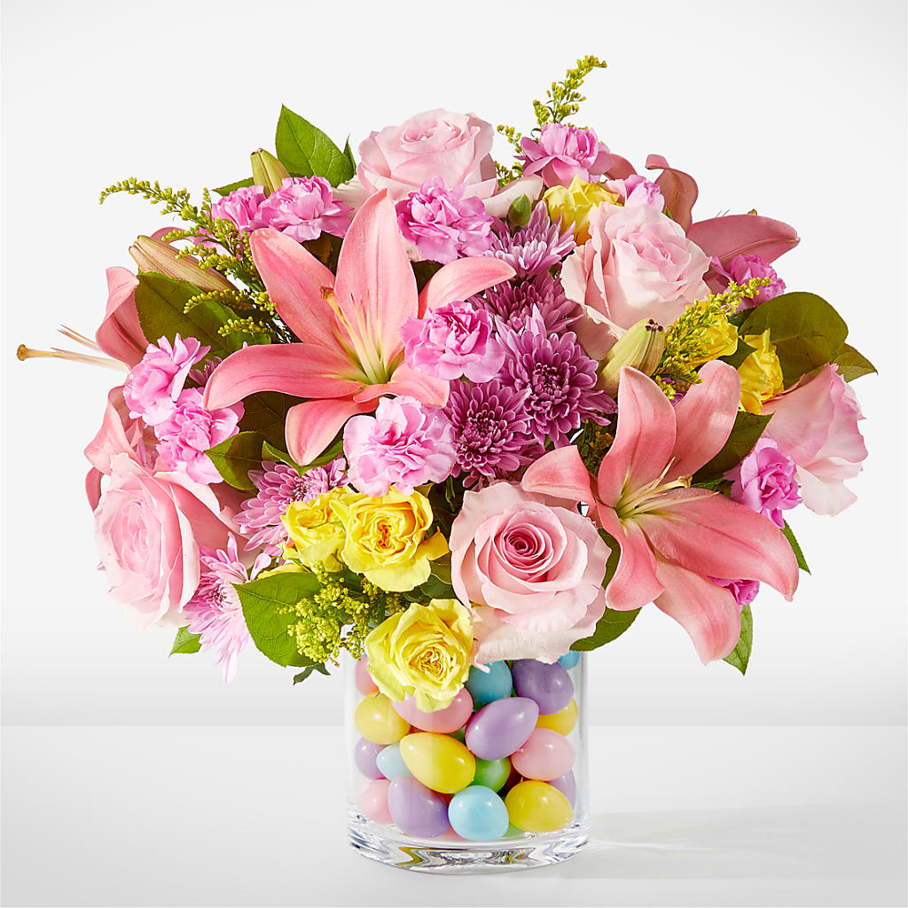 Easter Egg Hunt Bouquet – GEHRKE FLORAL & GREENHOUSES, Mondovi WI