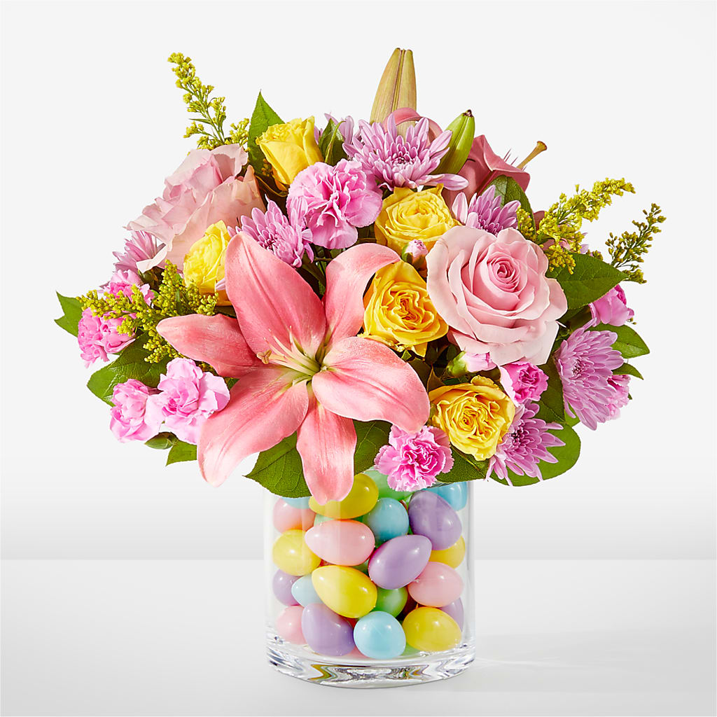 Easter Egg Hunt Bouquet – GEHRKE FLORAL & GREENHOUSES, Mondovi WI