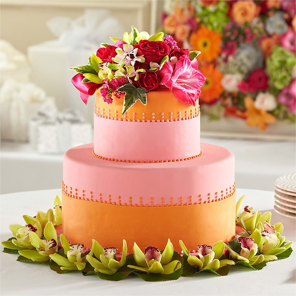 Sweet Citrus Cake Decor – GEHRKE FLORAL & GREENHOUSES, Mondovi WI
