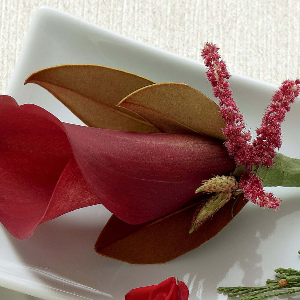Red Calla Boutonniere – GEHRKE FLORAL & GREENHOUSES, Mondovi WI