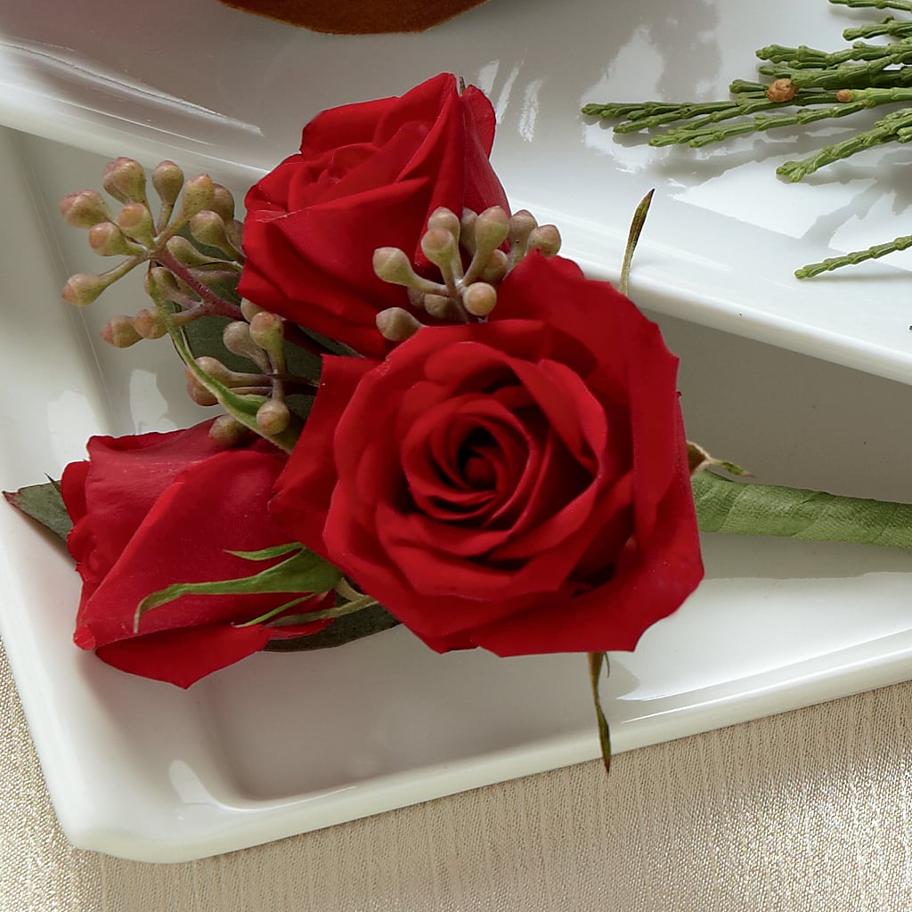 Red Spray Rose Boutonniere – GEHRKE FLORAL & GREENHOUSES, Mondovi WI