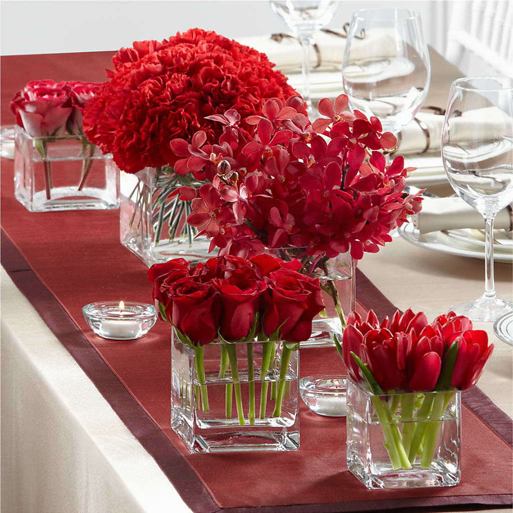 Modern Grace Centerpiece – GEHRKE FLORAL & GREENHOUSES, Mondovi WI
