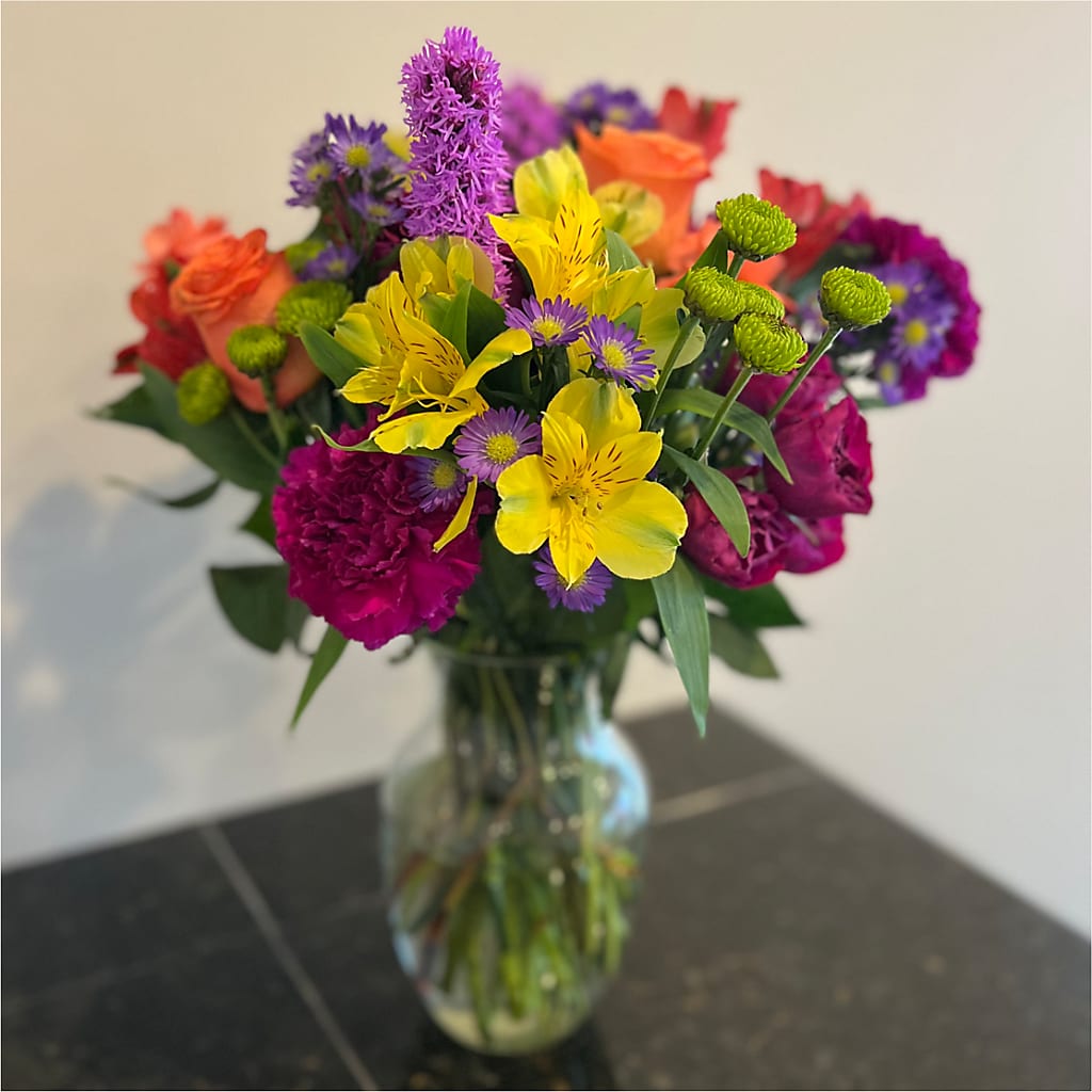 Bold & Bright – A Florist Original – GEHRKE FLORAL & GREENHOUSES, Mondovi WI